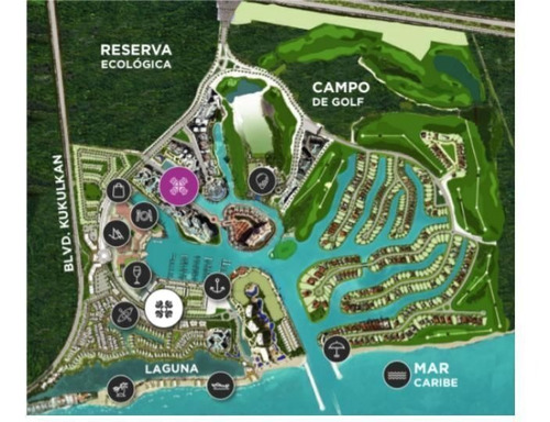 Imagen 12 de 12 de Departamento En Venta En Cancún, Puerto Cancún