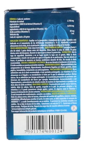 Aderogyl C Infantil Caja Con Frasco Con Gotero Con 10 Ml