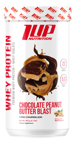 Whey Protein 2lbs - 1up Sabor Chocolate Peanut Butter Blast