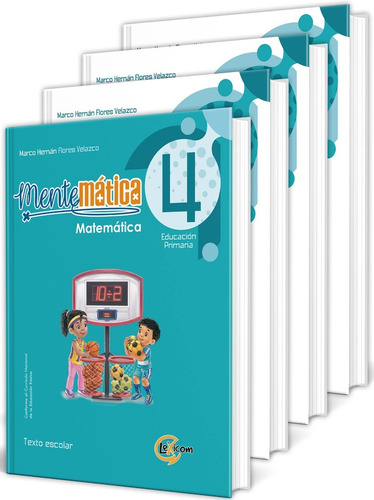 Imagen 1 de 1 de Lexicom Libro De Matemática 4° Grado Primaria (mentemática)
