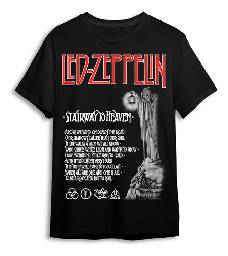 Polera Led Zeppelin - Stairway To Heaven - Holy Shirt