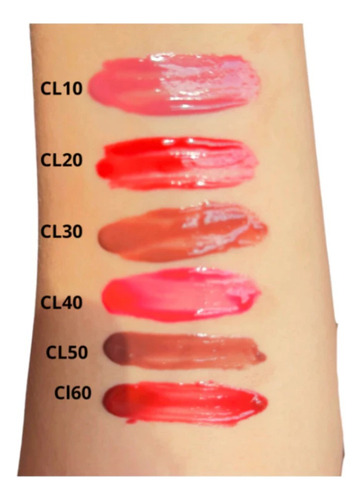Gloss Lip Balm Cherry Lips Ruby Rose - Linha Rosa Cl10