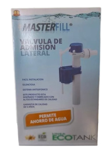 Valvula De Admision Lateral Masterfill