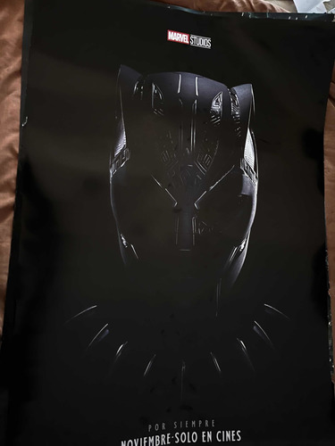 Póster Pantera Negra Wakanda Por Siempre Original Cine