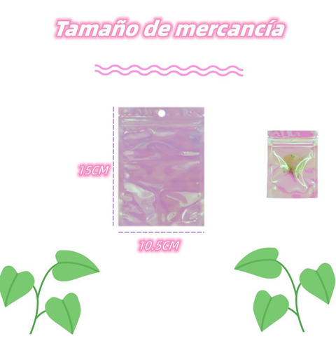 Bolsas Herméticas Resellables, 100pcs Bolsas De
