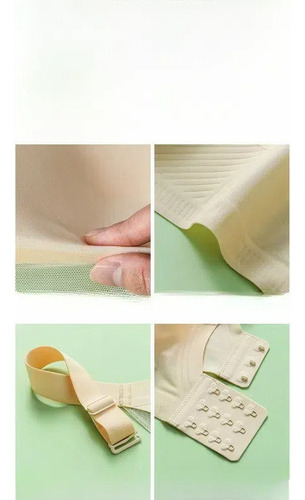 Sujetador De Punto Inalámbrico Sin Costuras Para Verano, 2 P