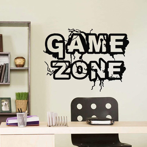 Battoo Game Zone Vinilo Pegatinas De Pared Para Juegos De Pa