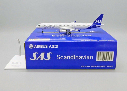 Aviòn Jcwings Escala 200 Airbus A321 Sas Scandinavian