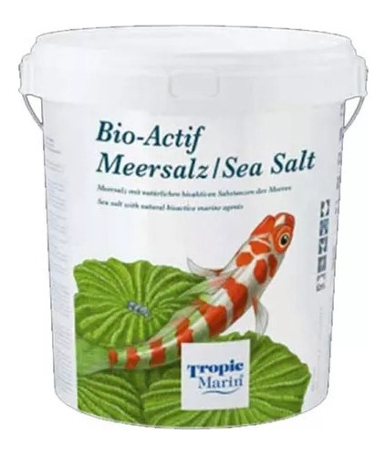 Salt Bio Actif Cubeta Tropic Marin 10 Kg Para Acuario Marino