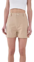 Comprar Short Lino Sastrero Pantalon Corto Elena Lino Bermuda Mujer