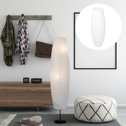 Lámpara De Piso Estilo Japonés Para Sala De Estar Moderna