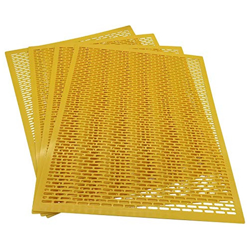 Excluidor De Reina Langstroth De 10 Marcos, 4 Pcs, Barr...
