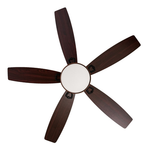 Ventilador De Techo Chocolate Wifi Led Masterfan Polux 52''