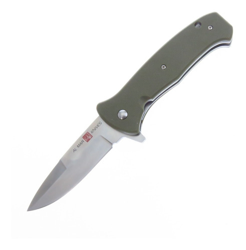 Amk2210 Almar Navaja Sere 2020 Asistida G10 Verde Od C/ Clip