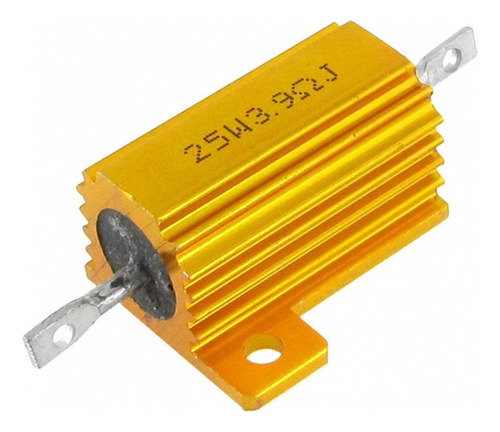 10pcs 25w 3.9 Ohm Carcasa De Aluminio Carcasa Con Carcasa .