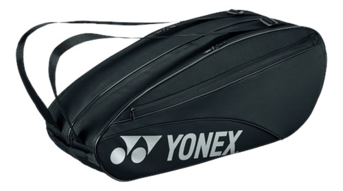 Raquetero Yonex Team 6r 2023 Black Color Negro