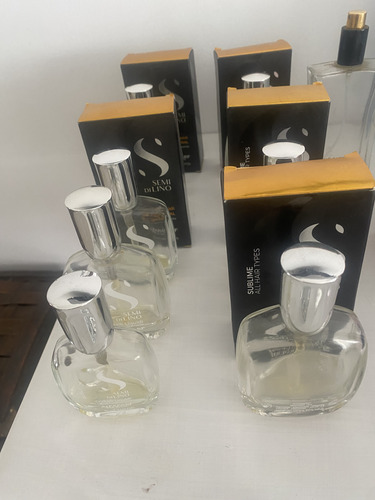 18 Frascos Vacíos Perfumes Import./nac. + 7 Óleos Capilar (Usado)