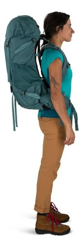 Mochila Osprey Renn 50 Dama - Color Pediment Grey Diseño De La Tela Liso
