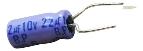 Capacitor Electrolitico 22uf 10v (no Polarizado) Paq. 3pcs