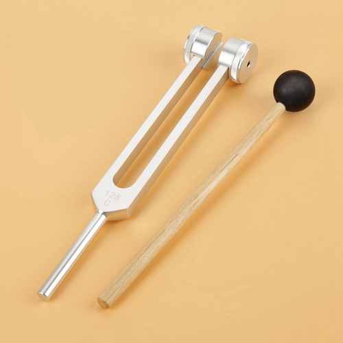 Diapasón De Oído De Diagnóstico Chakra Médico Aluminio 128hz