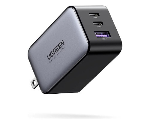 Ugreen Cargador Usb C 65w Nexode 3 Puertos Gan