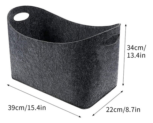 Bolsa Para Leña Pesada, Bolsa De Almacenamiento Para El Hoga