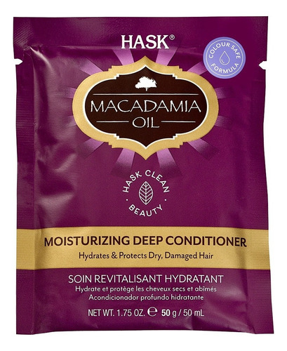 Hask Macadamia Oil Moisturizing Hair Oil Vial