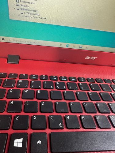 Notebook Acer Aspire E 15 I3 De 6 Preto (Usado)