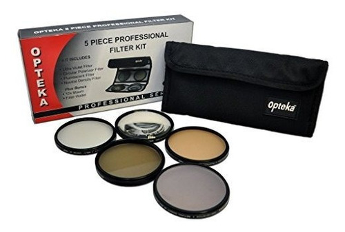 Kit De Filtros Profesionales 58mm Opteka