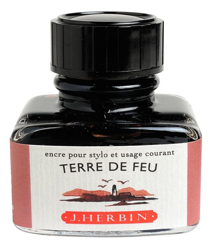 Tinta Para Caneta Tinteiro J. Herbin Terre De Feu 30ml