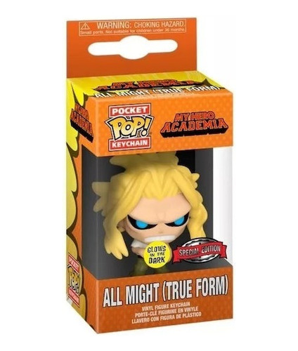 Funko Pop Llavero My Hero Academia All Might Weak Special