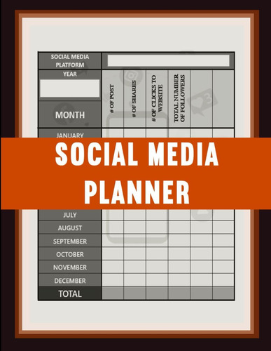 Libro: Social Media Planner: A Year Of Planning I Plan Your 