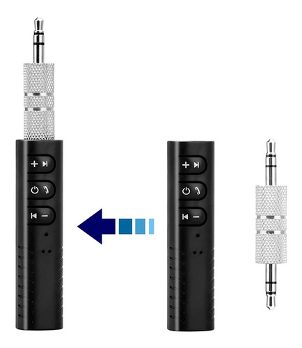 Imagen 5 de 9 de Receptor Adaptador Bluetooth 3.5 Manos Libres Carro Auxiliar