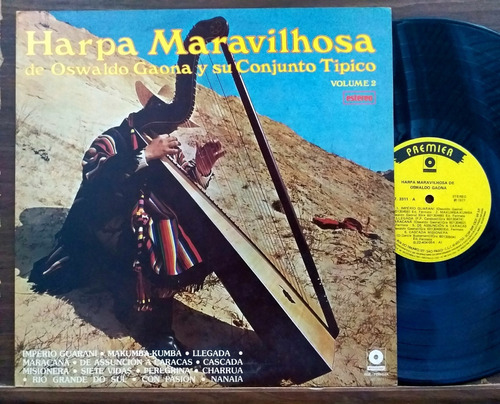 Oswaldo Gaona - Harpa Maravilhosa - Lp Brasil 1977 Folklore