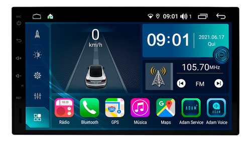 Stereo Multimedia Gps Android Ford Ka Kd, Wifi 7 Pulgadas