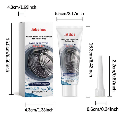 Gel Quitamanchas De Limpieza Rápida Para El Hogar, Limpieza
