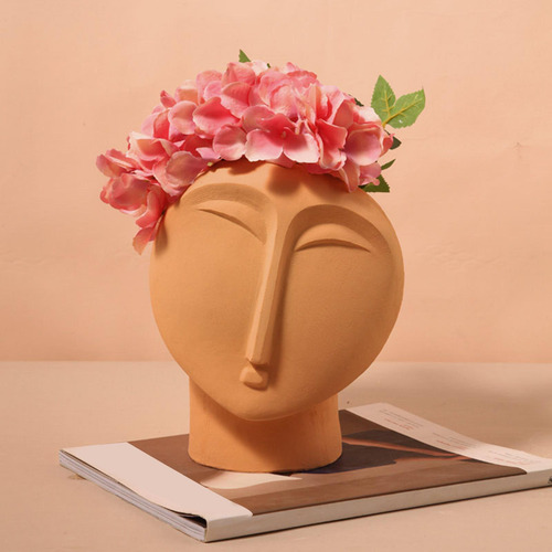 Maceta De Cerámica Moderna Maceta Interior Pequeña Flor