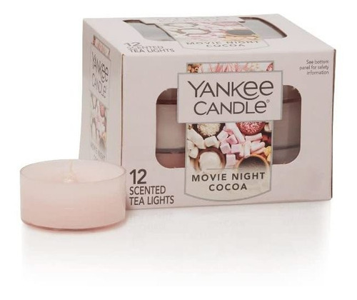 Yankee Candle Vela Te Cacao Noche Cine