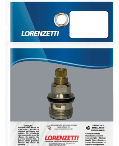 Mecanismo Para Torneira Lorenzetti Direito30mm T05- Mini C58
