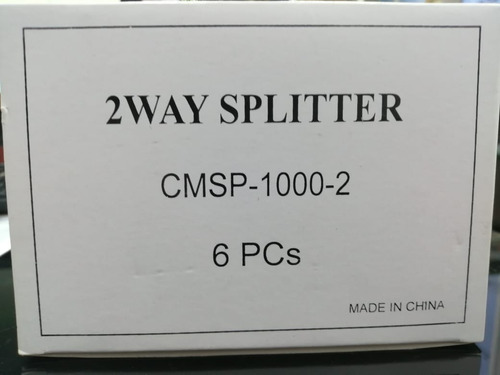 Splitter Interno Para Amplificador Minibriger Cmsp-1000-2 