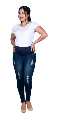 Jeans rotos para gorditas cheap