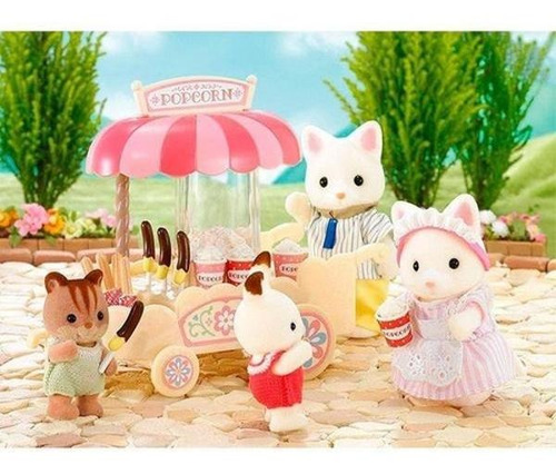 Conjunto Sylvanian Families Carrinho De Pipoca - Epoch 4610