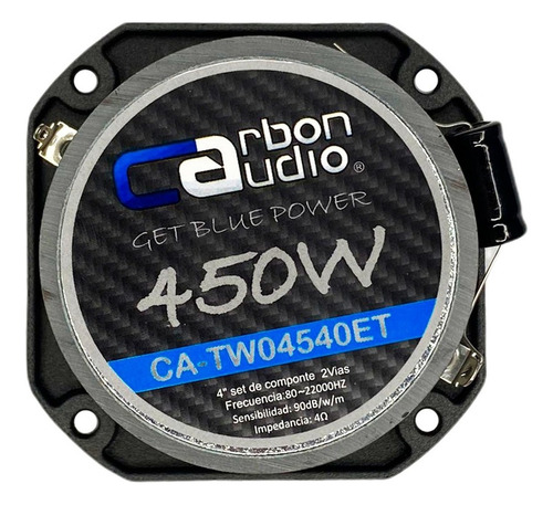 Tweeters Bala Open Show 450w Carbon Audio Medios Rangos