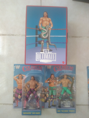 Wwe Jake Snake Roberts Ric Rude Ultimate Edition Coliseum