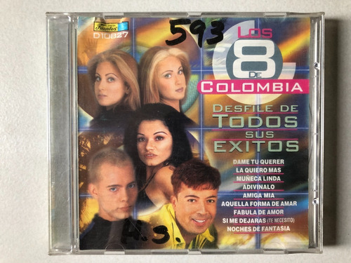 Cd Los Ocho De Colombia - Desfile De Todos Sus Éxitos