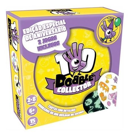 Jogo Carta Dobble Collector Edição Especial Dob010 Galapagos