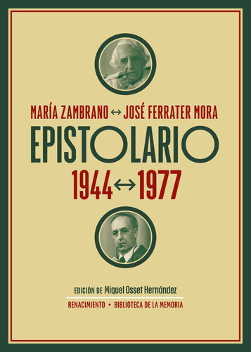 Libro Epistolario. 1944-1977 - Ferrater Mora, Jose