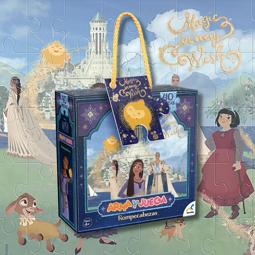 Rompecabezas 40 Piezas Arma Y Juega Wish Juego Infantil