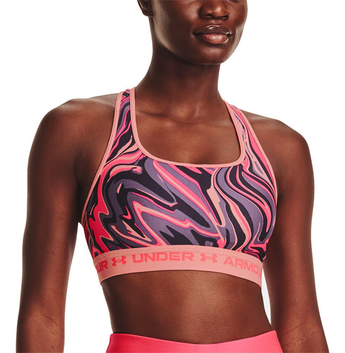 Top Crossback Mid Print Under Armour