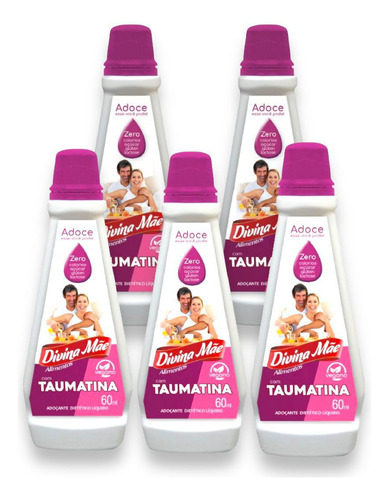 Kit Taumatina Liquida 60 Ml 5 Unidades